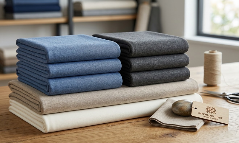 Tissu interlock